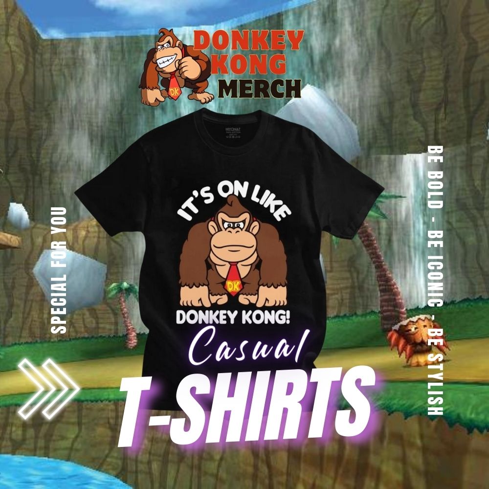 Donkey Kong Merch T Shirts - Donkey Kong Merch