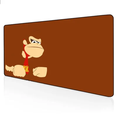 Donkey Kong Mousepad Pc Gamer Keyboard Non slip Office Accessories for Desk Mat Rubber Mouse Pad 23 - Donkey Kong Merch