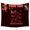 Donkey Kong Wall Hanging Tapestry Bed Manta Yoga Mat Beach Blanket Camping Mattress Sleeping Pad 1 - Donkey Kong Merch