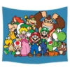 Donkey Kong Wall Hanging Tapestry Bed Manta Yoga Mat Beach Blanket Camping Mattress Sleeping Pad 2 - Donkey Kong Merch