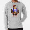 ssrcolightweight hoodiemensheather greyfrontsquare productx1000 bgf8f8f8 7 - Donkey Kong Merch