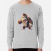 ssrcolightweight sweatshirtmensheather greyfrontsquare productx1000 bgf8f8f8 14 - Donkey Kong Merch