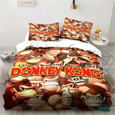 New Arrival Donkey Kong Bedding Sets - Donkey Kong Merch